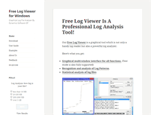 Tablet Screenshot of logviewer1.com